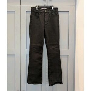 Joes Jeans Black Bootcut Midrise Denim Size 28 Classic Old Money Minimalist
